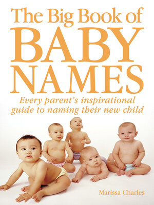 cover image of The Big Book of Baby Names